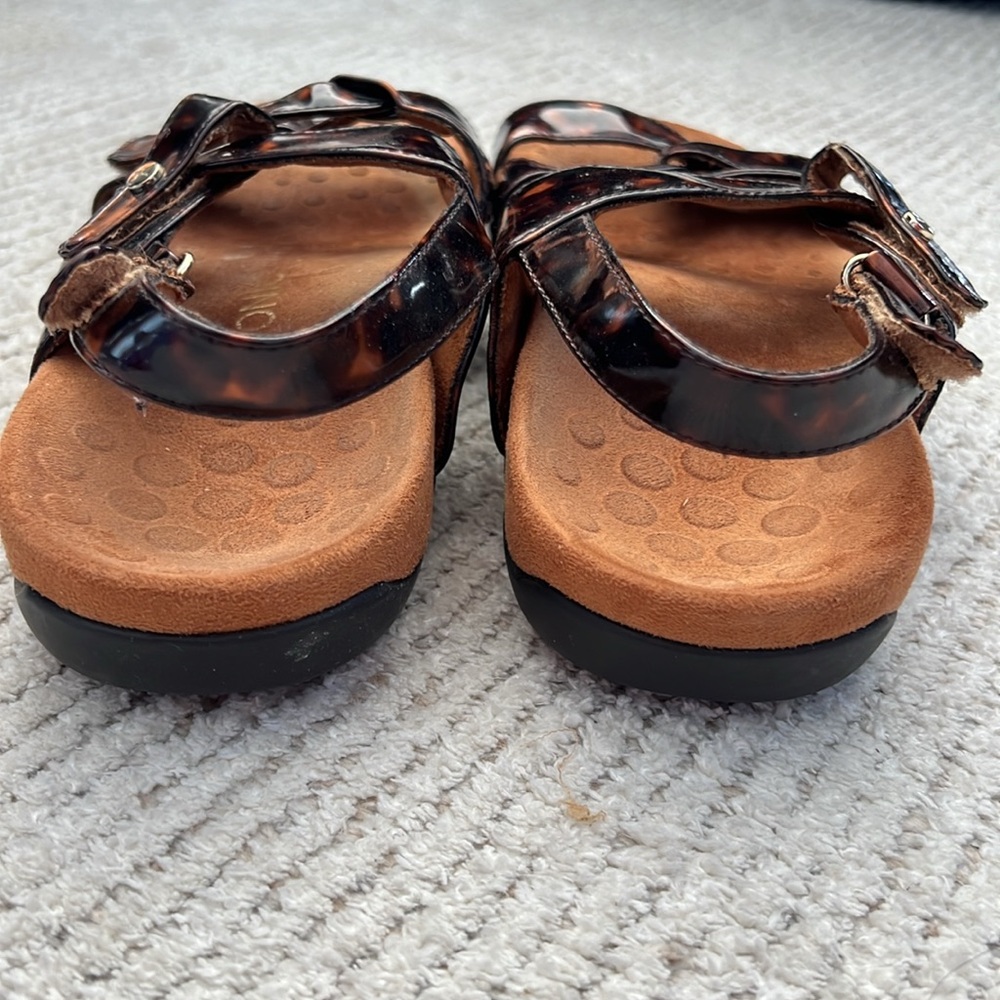 Vionic Womens Paros Tortoise Shell Adjustable Str… - image 3